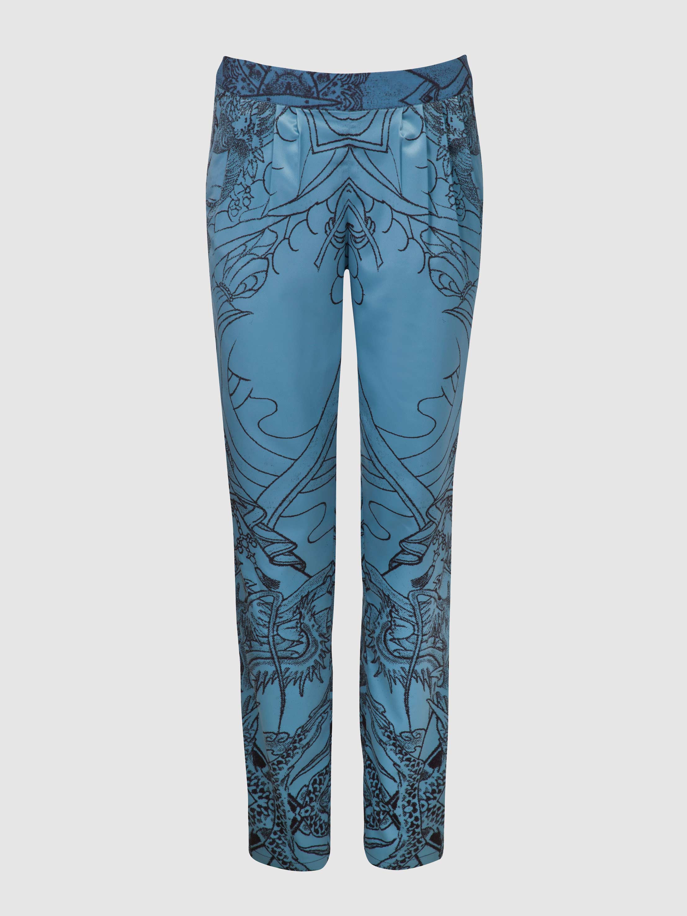 Pyjama Tattoo Trousers - Blue Pyjama Tattoo Trousers / Blue