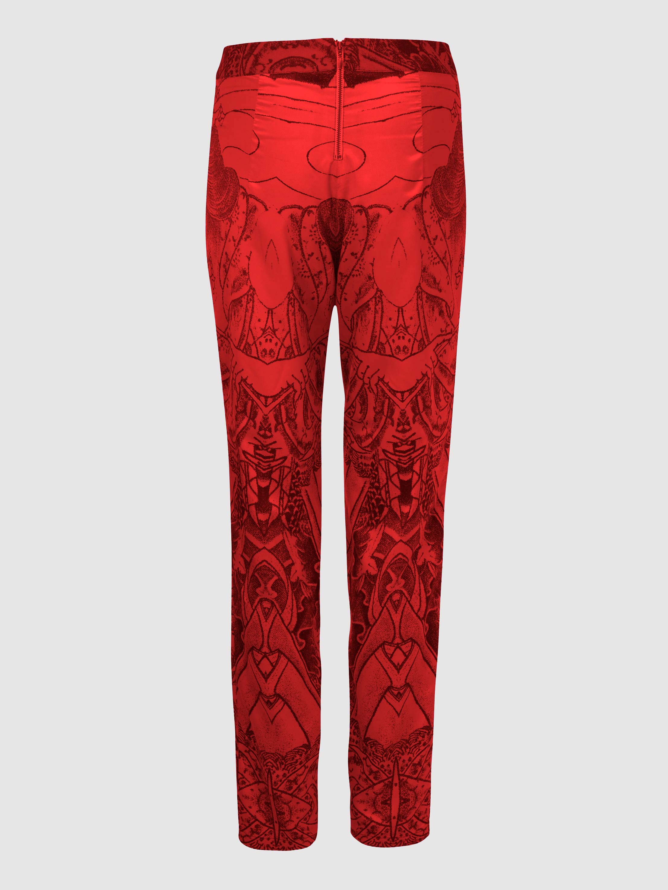 Tattoo Pyjama Trousers - Red - Back Tattoo Pyjama Trousers / Red / Back