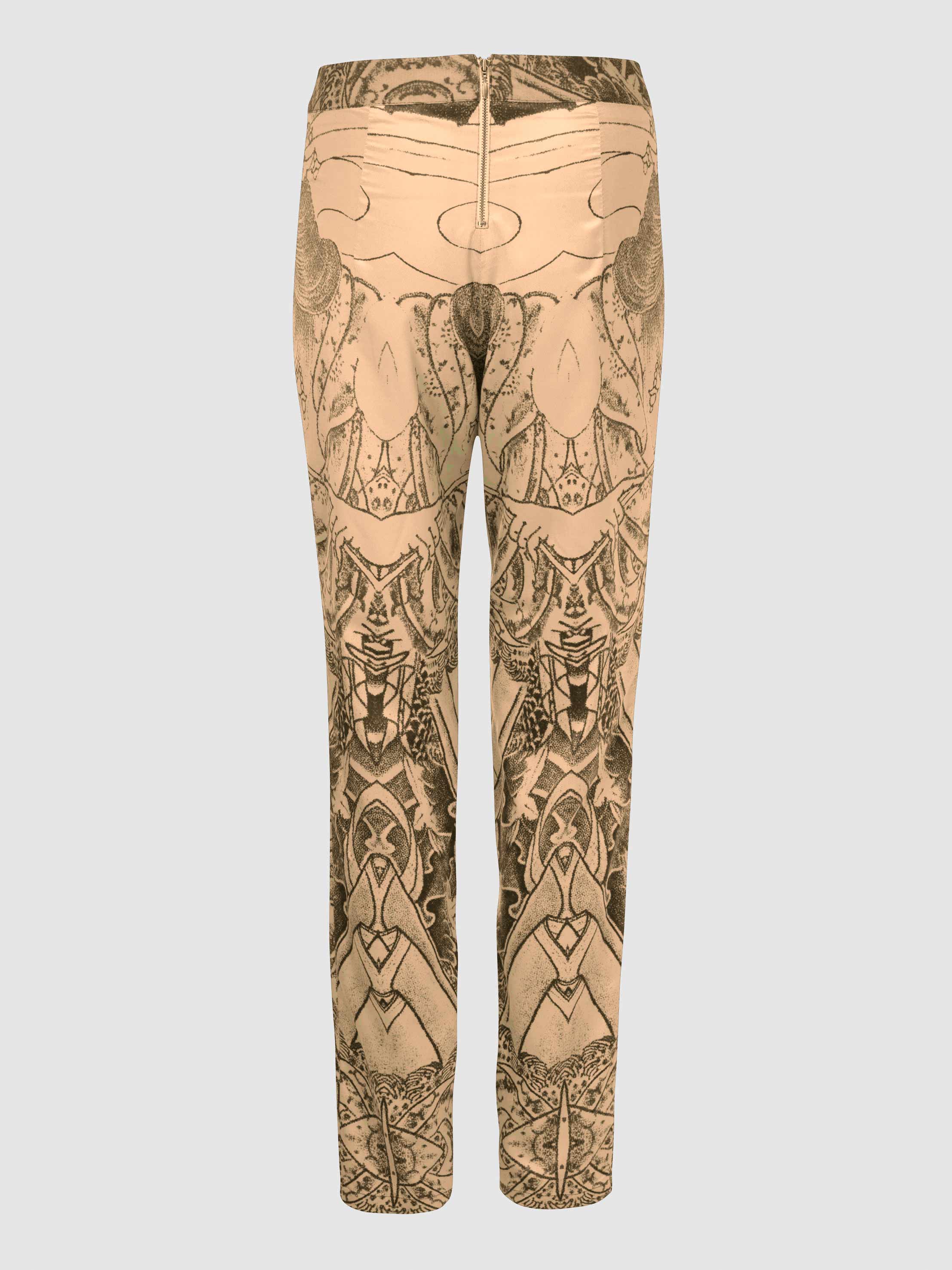 Tattoo Pyjama Trousers - Nude - Back Tattoo Pyjama Trousers / Nude / Back